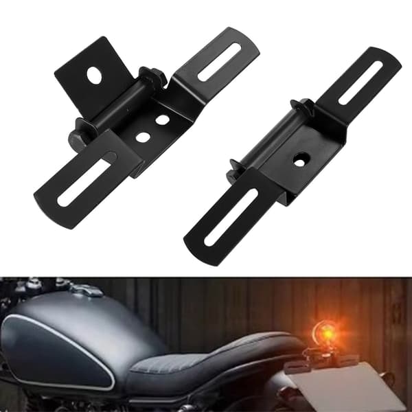 Vikbart motorcykelbakljusfäste Universell stark design för körning