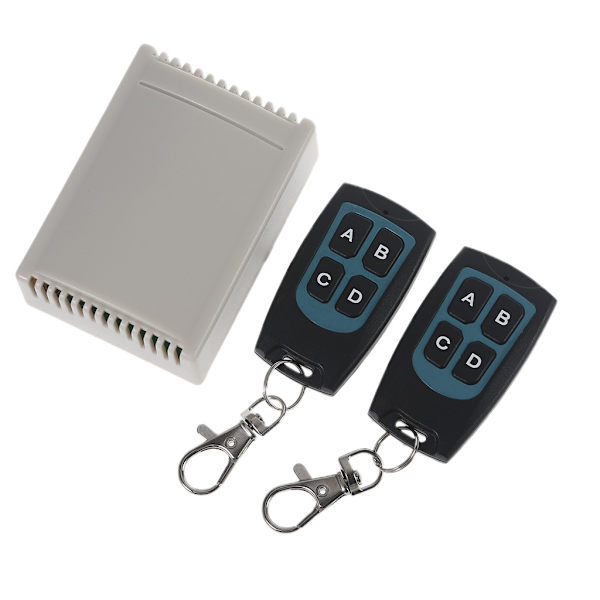 433MHz til DC 12V garageport Elektrisk port Fjernbetjening Projektor Controller Kontakt Motor Frem Tilbage
