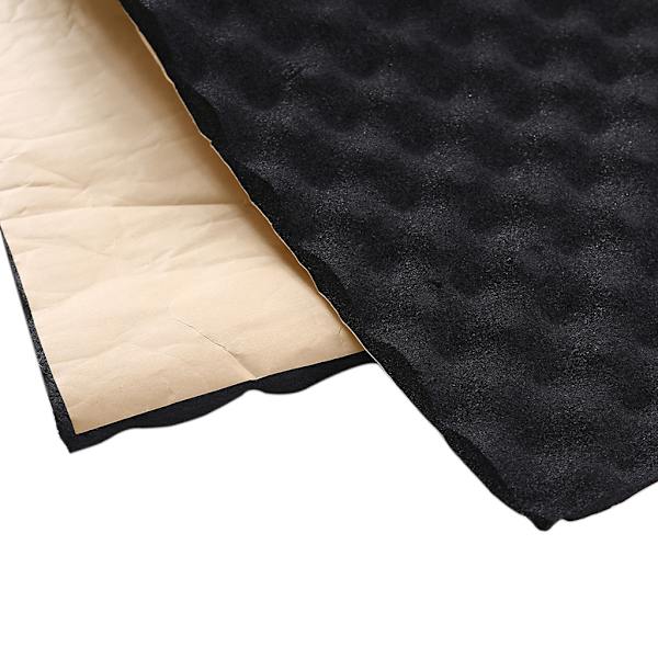 100x100cm Ljuddämpare Ljudisolering Minska Eko Reverb för Trumrum Tak 13-15mm