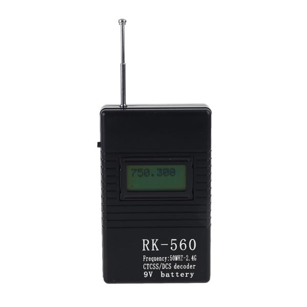 Frekvensräknare för med antenn för CTCSS Walkie Talkie Radio Signal Frequency