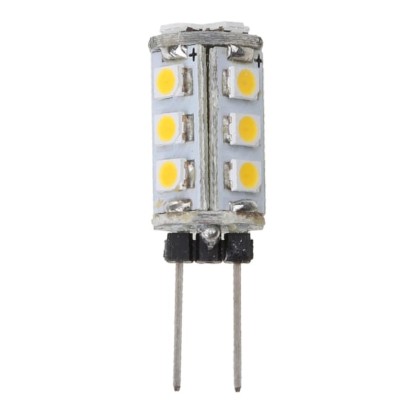 G4 15 SMD LED varmvitt ljus Ny glödlampa 3528 Chip för DC 12V 3200k lampa