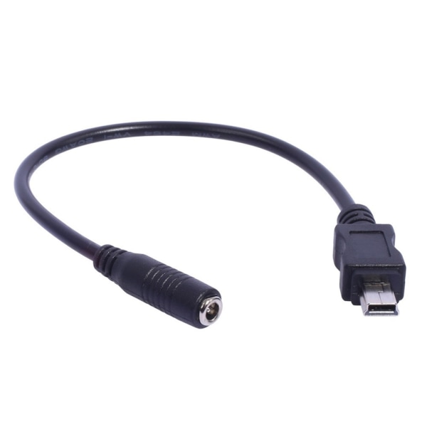 MiniUSB- power 3,5x1,35 mm hona till mini- USB hankontakt Laddningskabel