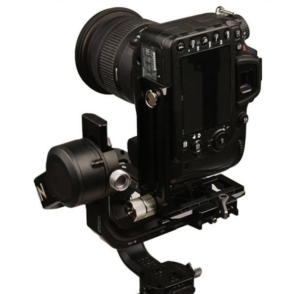 RSC2 Kamera L-fäste Stabilisator Vertikal fotograferingsplatta Kamera Vertikal platta Hållbar metalldesign Vertikal fotografering