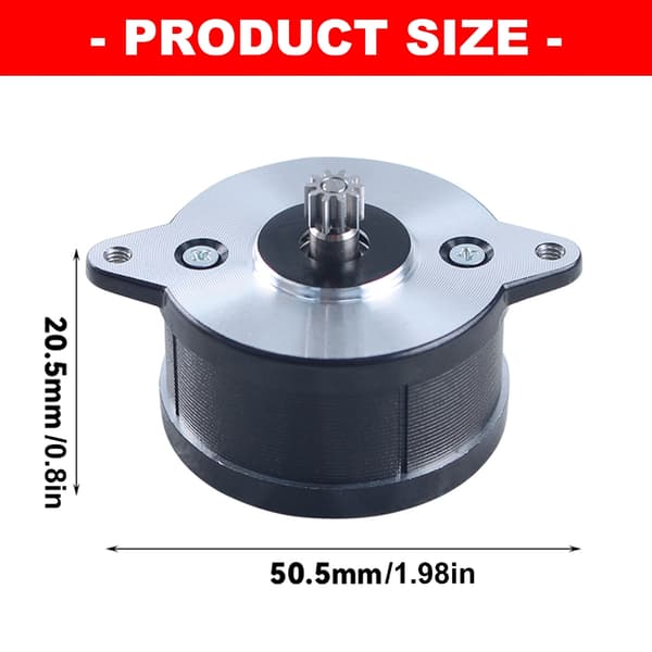 Udskiftningsekstrudermotor til Adventurer 5M 3D-printer 36x20mm