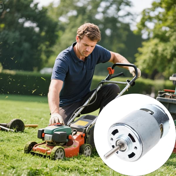 21V Gräsklipparmotor Kopparspole Precisionsgjutet Hus Värmeavledning