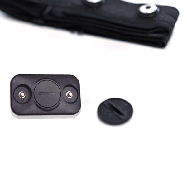Pulsbröstbälte Portabelt justerbart elastiskt band Bluetooth-kompatibelt pulsband för utomhusbruk Yellow