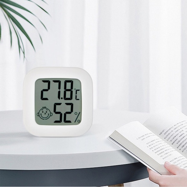 LCD Digital Screen Termometer Fuktmätare Trådlös för Smart Temperature Mån