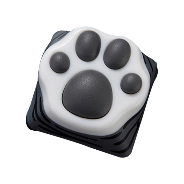 3D Cat Paw Keycaps MX Struktur Keycaps ABS+Silikon OEM Profilnøkler Caps Customizable Personalized Cat Paw KeyCaps