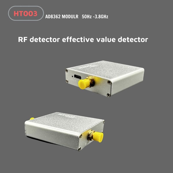50Hz till 3.8GHz RF Effektmätare Logaritmiska Detektorer Effektdetekteringsmodul