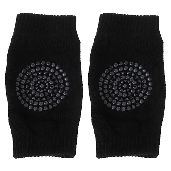Babys knäskydd Barn krypande armbågsskydd Knäskydd Säkerhet Spädbarn Benvärmare Gray