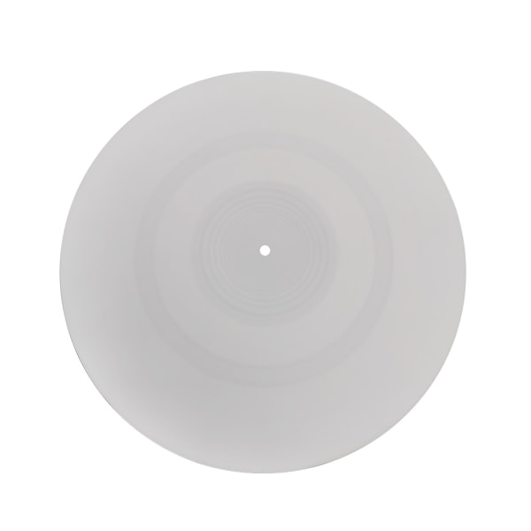 Vibrationsdämpande silikondyna Gummi för LP Antislipmatta för fonograf skivspelare Vinylskivspelare Tillbehör White