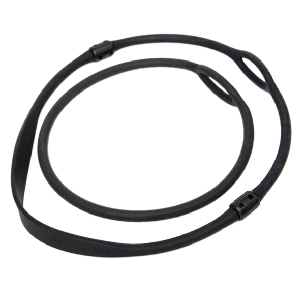 Mundstykke Regulator Halskæde Ringe Slanger Holder Fleksibelt Dykker Tilbehør 18cm black