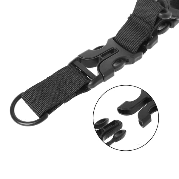 Kraftig Nøglering til Bælte Nøgleholder Bælte Nøgleholder Webbing Krog Clip