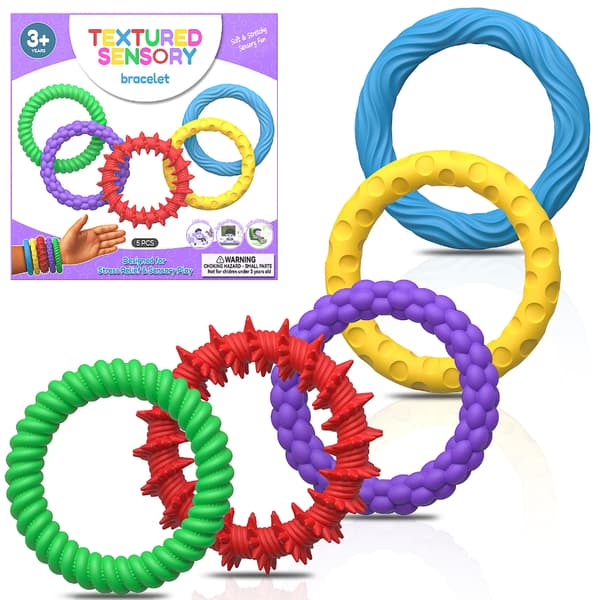 Fleksibelt Elastomer Ease Armbånd Mod Angst Håndøvelse Permanent Fleksibelt Fidget Legetøj