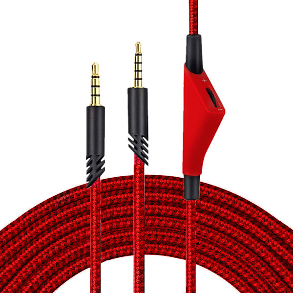 2,0 m erstatningsstereolydkabelforlengelsesledning for Astro A10 A40 A30-hodesett med mute-funksjon