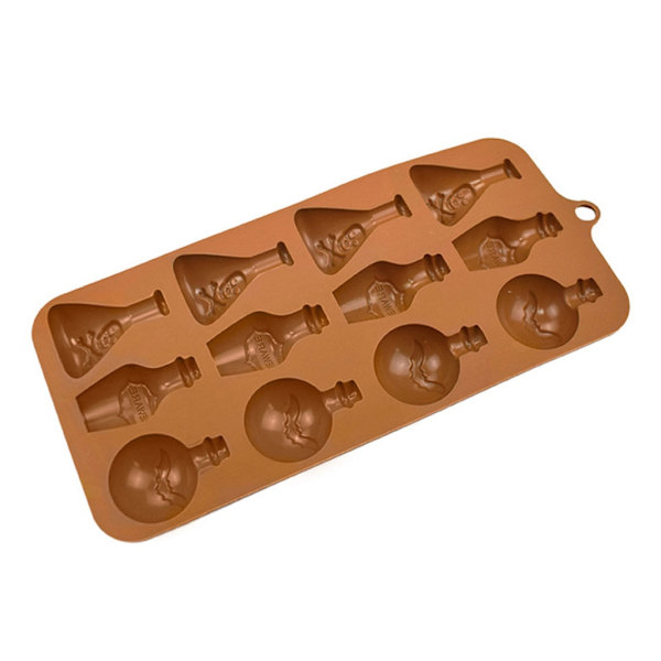 Silikonefondantforme Halloween-modellering Halloween-festivalforme DIY-bageredskaber Håndlavede silikoneforme 4 stilarter