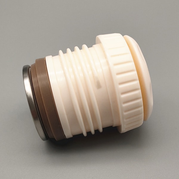 5,2 cm Vakuumflasklock Utomhusresekopp Läcksäkert kolvlock Hållbar Praktisk Light Grey