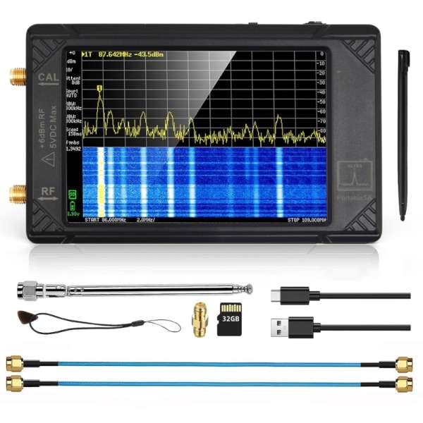 2 in 1 Singal Generator Advanced Tiny Spectrum Analysis Testing Tool 4 tuuman LCD