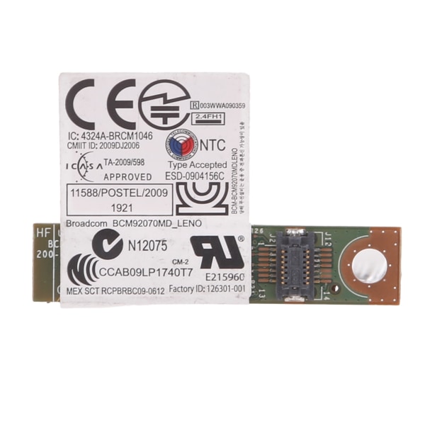 Bluetooth-kompatibel 3.0 adapterkortmodul Höghastighets trådlös adapter för Thinkpad X200 X201 X220 X230 T400S T410