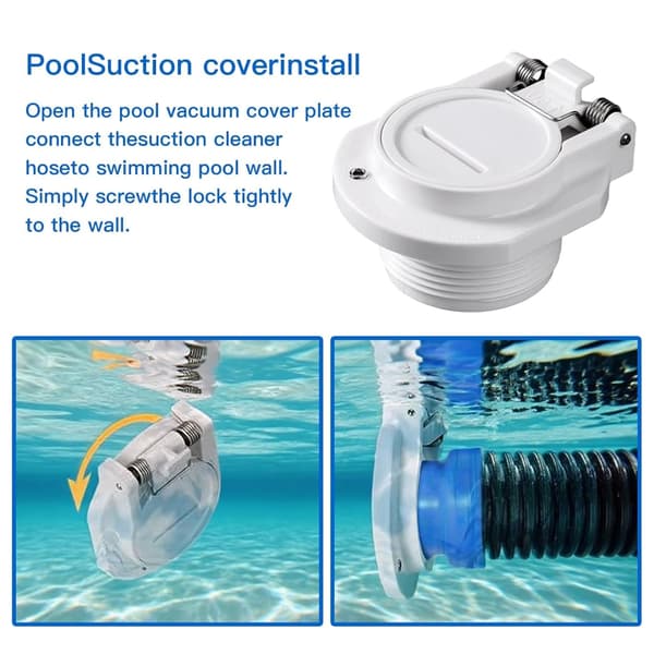 Pool Dammsugarslang Koppling Läckageförebyggande Polymer Säker Adapter