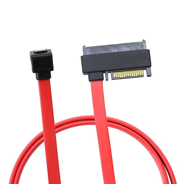 15-pinners datakabel 90 grader SFF-8482 til 15-pinners 7P for serverkabinett datamaskin