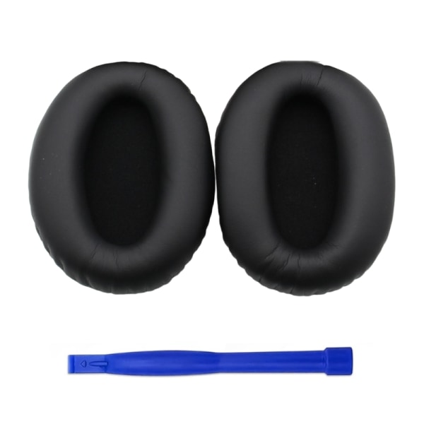 Ersättning för Sony WH-1000XM3 Headset Öronkuddar Öronkuddar Svampkudde Black