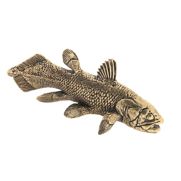 Fiskefigur Statuer Metal Dyrestatue Samleobjekter Dekorativ Ornament