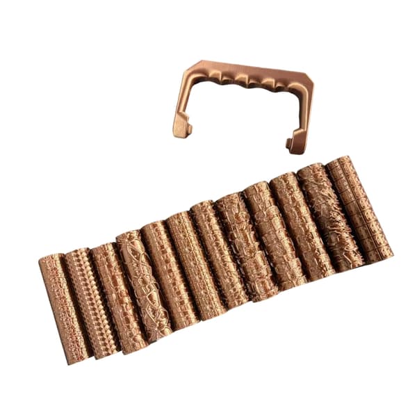 Mini Scene Texture Roller Set med 12 ruller og håndtaksverktøy