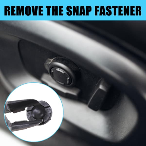 Diagonala Avbitartänger Tråd Avbitare Bil Push Retainer Nitar Trim Clip Pry Puller Clips Panel Sortiment Puller Bilkarossverktyg (Ljusblå)
