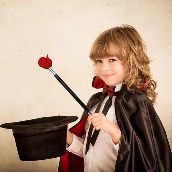 Hurtig Skift Tryllestav til Rose Blomst Magiker Rekvisitter til Scene Illusioner Gimmicks