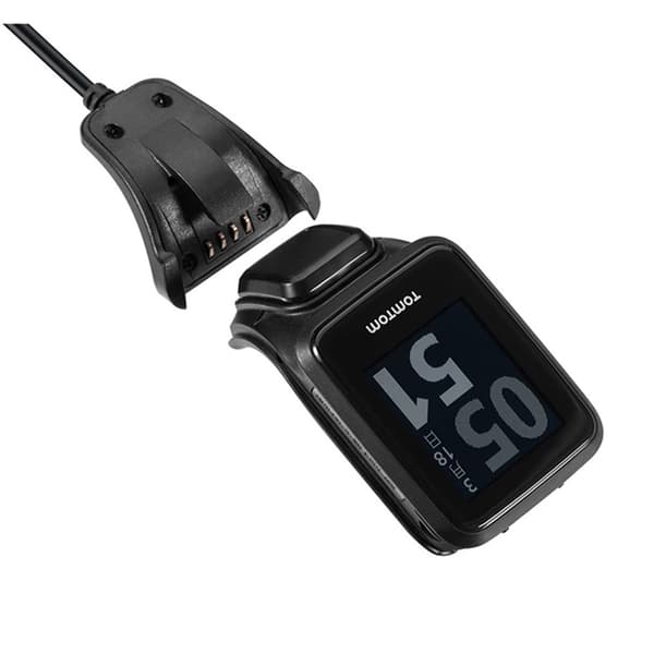 Stativ USB Laddningskabel Basladdare Strömadapter för Tom Tom Runner 2 3 Spark