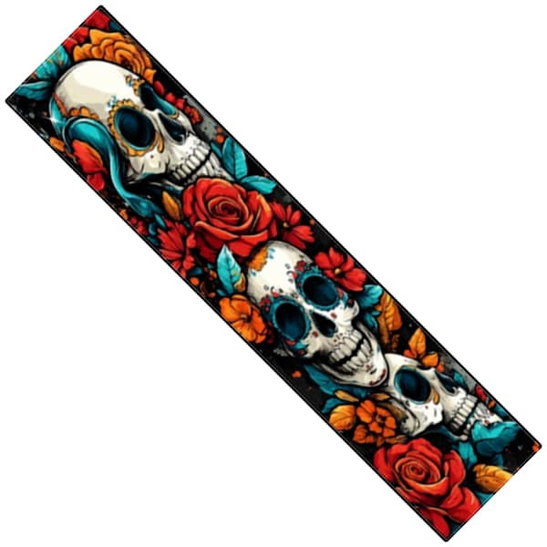 Eerie Halloweens Bordløper Skull Creation Gathering Materials Deck
