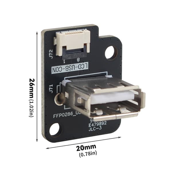 USB-interfaced kort til AD5M 3D-printer Stabil og holdbar