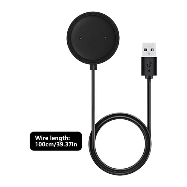 Bärbar Magnetisk USB-Laddningskabel för Color/S6/X1 Klocka, Resevänlig 1m