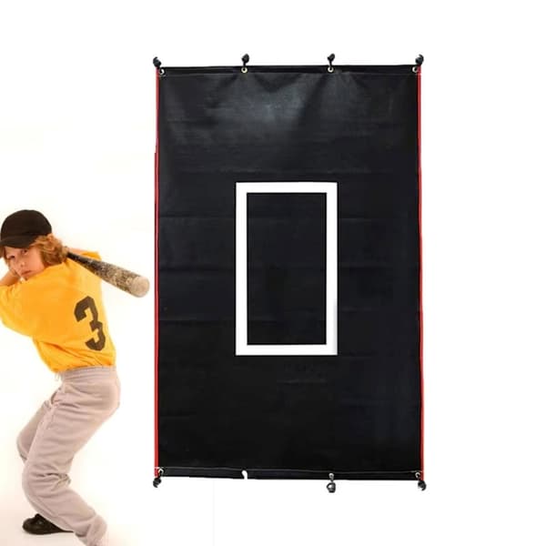 Slidstærkt baseball-pitching mål softball backstop til træning