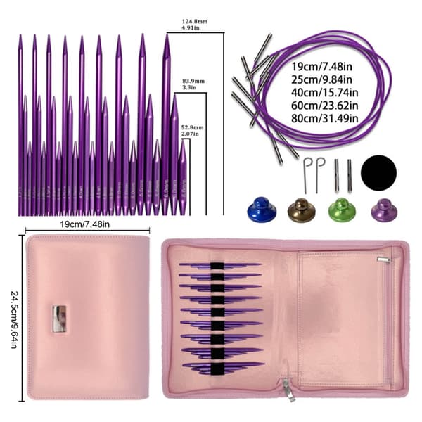 3.0-6.0mm Rundsticka Utbytbar Rundsticka Set