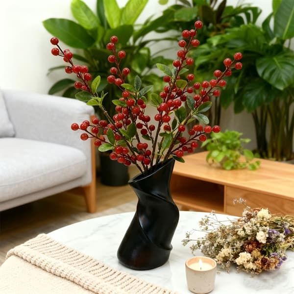 Tilpassbar vridd vase silikonform for DIY harpikskunstprosjekter