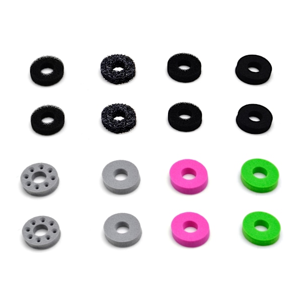 Auxiliary Sponge Ring Aim Assist Ringe Passer til PS5-PS4 Switch PRO Gamepad Game Controller Precision Target Ringe 16 stk.