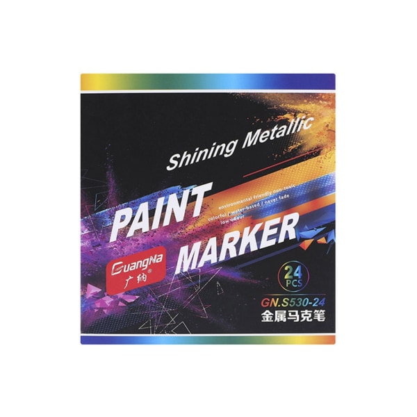 Metallic Color Graffiti-tavla och för extrafin spetsmarkeringsfärg