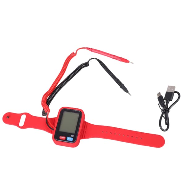 Digitalt multimeter voltmeter kontinuitet ohmmeter ohm spenningsmåler tester