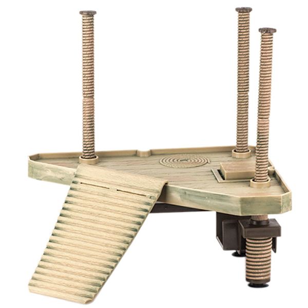 Reptil Slope Skildpadde Bask Platform Skildpadde Hvile Basking Platform Skildpadderampe M