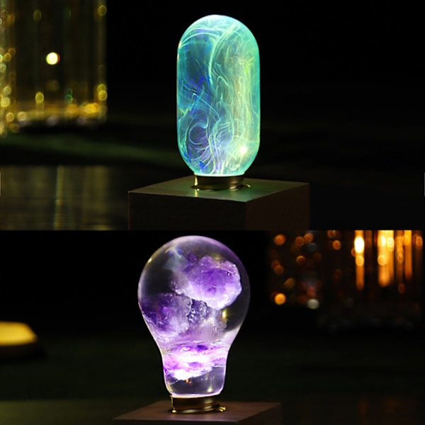 Uppladdningsbar glödlampa form Mould för gör-det-själv-heminredning C