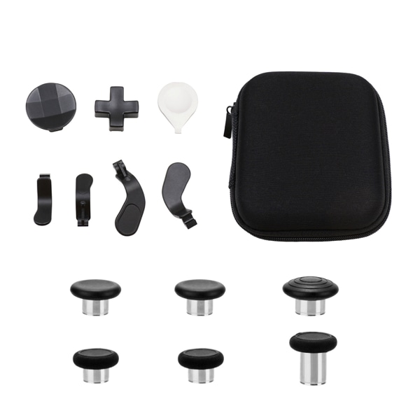 Metall rustfritt stål D-Pads-sett Erstatningsdeler for Xbox One Elite-kontroller