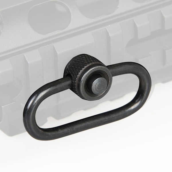 2 stycken enkla att installera tryckknapps QD-slingvrid