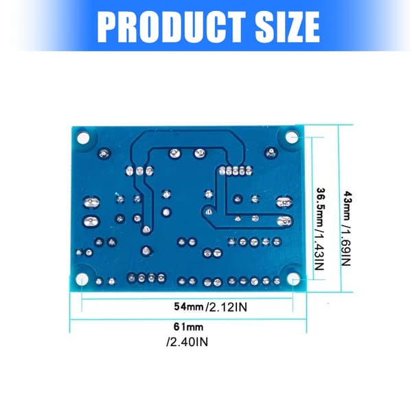 Effektiv 94% 200W Strømmodul PWM Lav Output