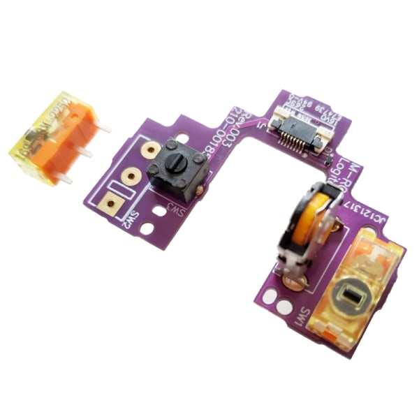 Top Mouse Moderkort Micro Switch Button Module Hot Swap Button Board Ersättning för G Pro Wireless Gaming Mouse