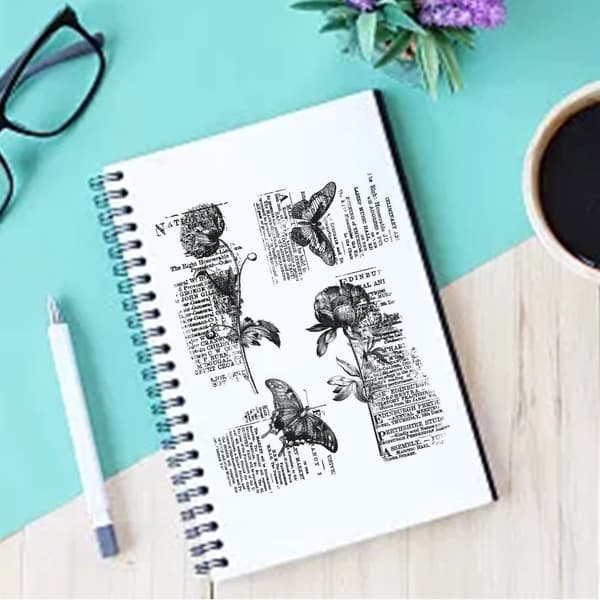 Blomst Klar Stempel Håndlaget Barn Gutter Jenter Læring DIY