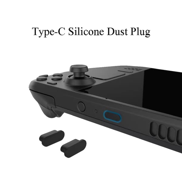 Headset Interface Silikone Anti-Støv Dæksel med Thumbstick Hætte
