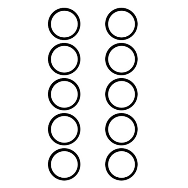 10st Aim Assist Rings Motion Control Ringar för Steam Deck-PS5/PS4-Switch PRO Xbox-Auxiliary Silikonring Precision Rin