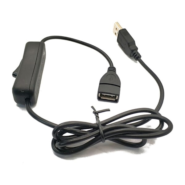 100/300 cm USB2.0 forlengelseskabel ledningsstøttedata med brytere hann til hunn